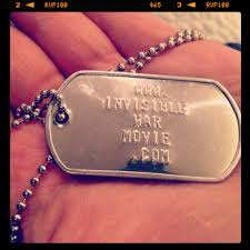 invisible - dogtags